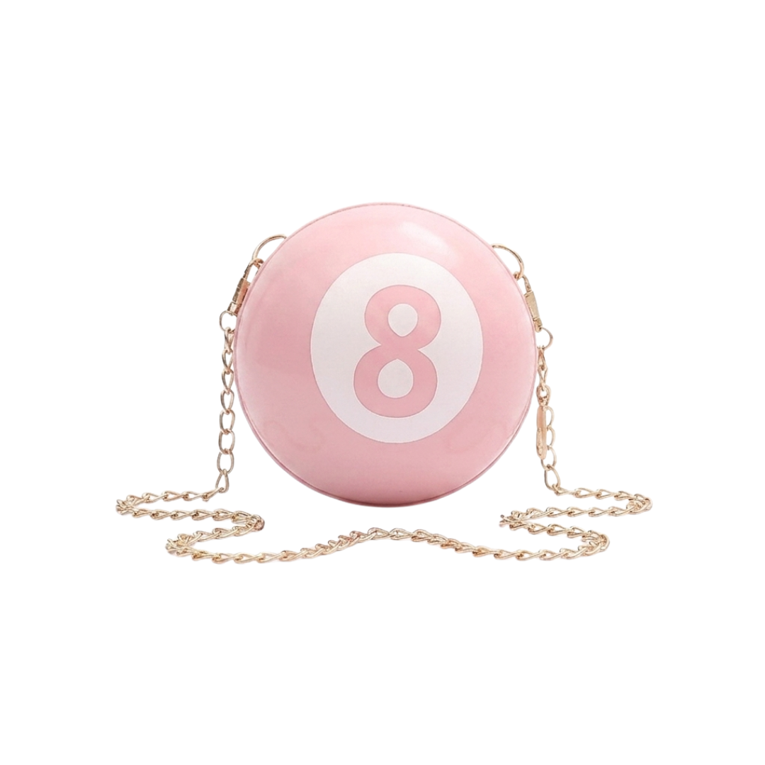 Mini 8 Ball Handbag (Pink)