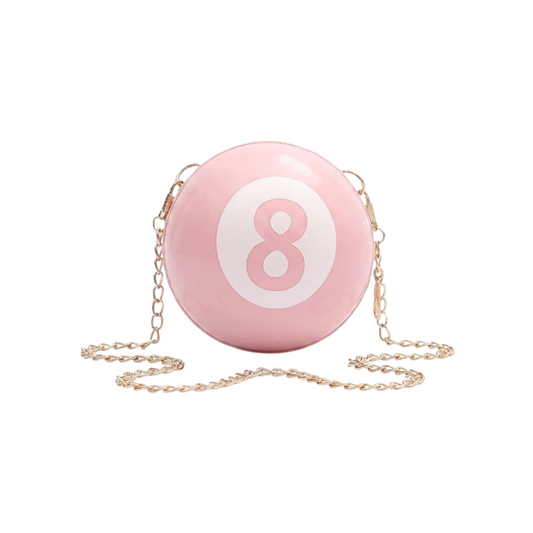 Mini 8 Ball Handbag (Pink)
